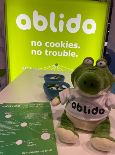Abligtor auf einer Messe